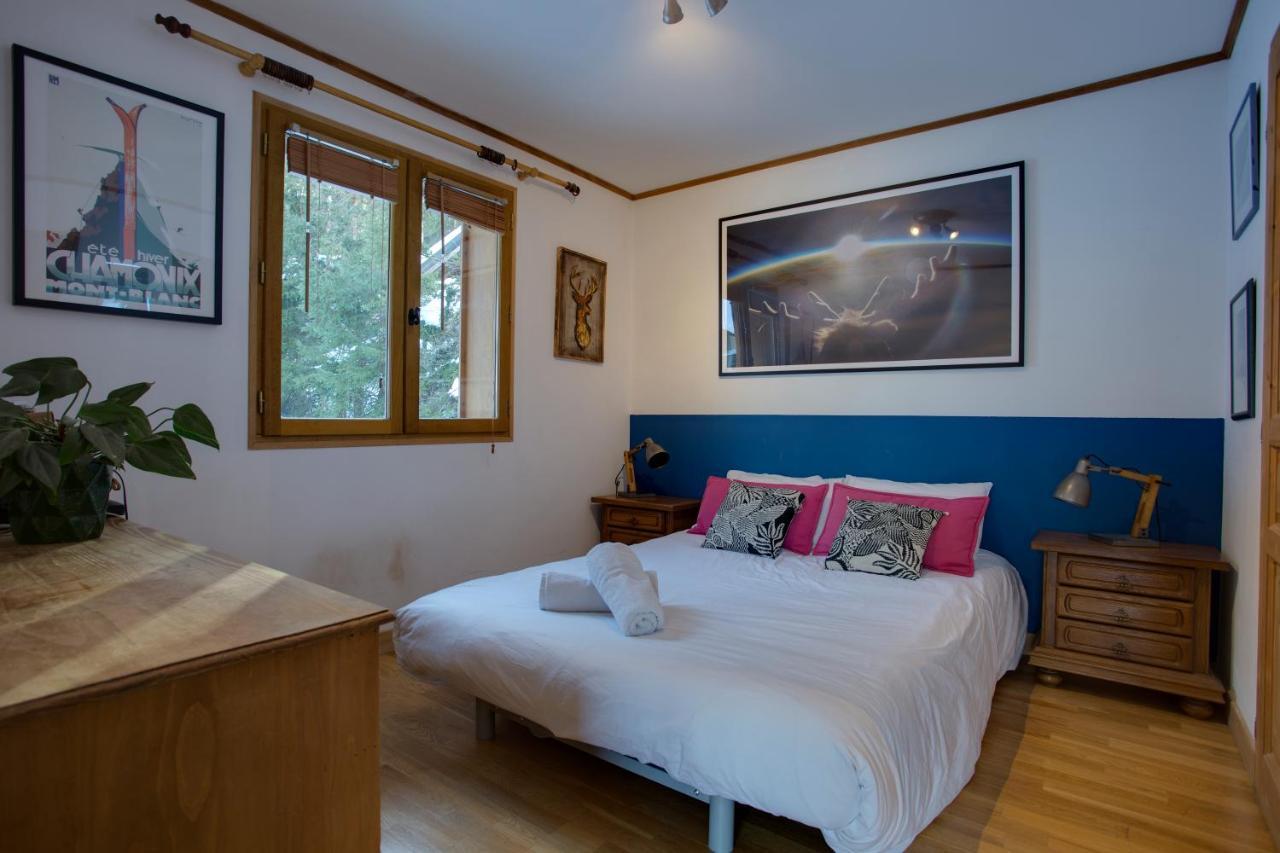 Chamonix Large Chalet, Sleeps 12, 200M2, 5 Bedroom, 4 Bathroom, Garden, Jacuzzi, Sauna Luaran gambar